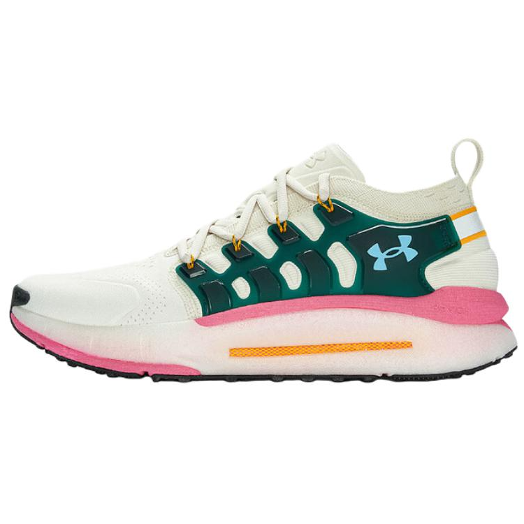 Under Armour Low top Casual Shoes Men's White Green Pink