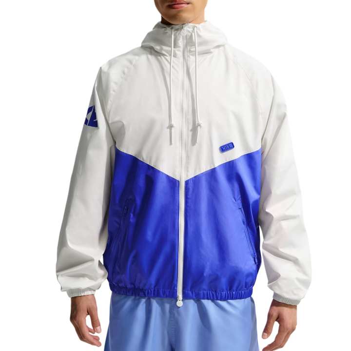 Nike Nike WINDRUNNER Jackets Men's Sail White/Sapphire Blue/Sapphire Blue Hooded Moderate Other