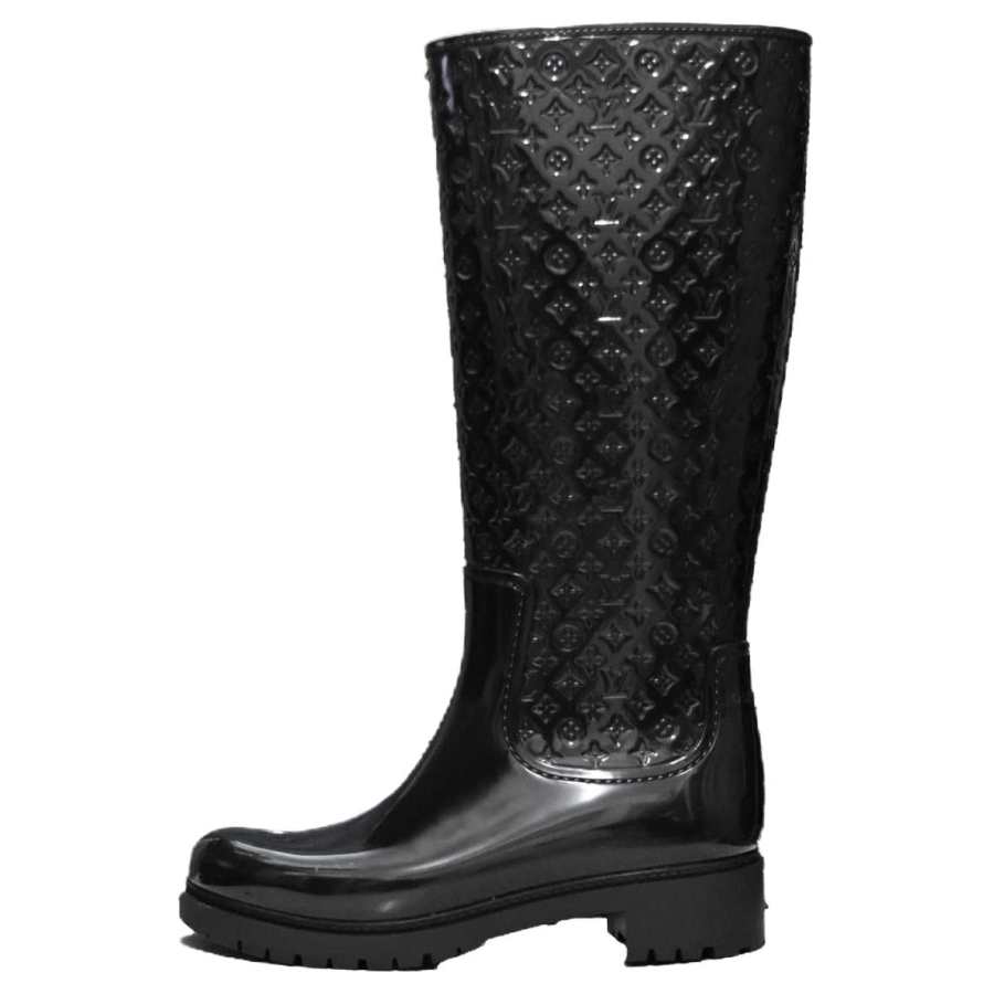 LOUIS VUITTON LOUIS VUITTON Splash Rain Boots Women's Black