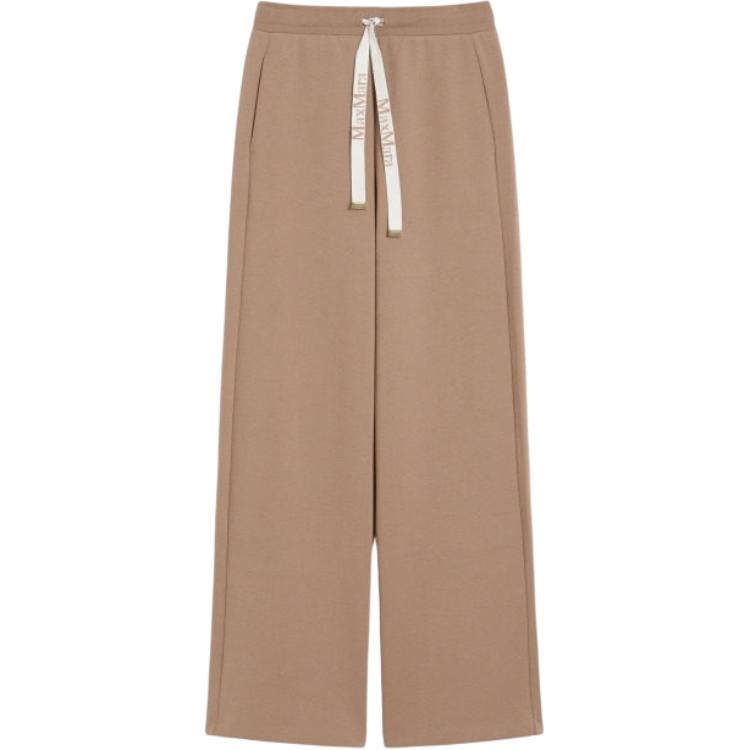 MaxMara Casual Pants Women's Camel Moderate Straight Fit Pants