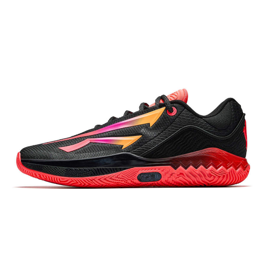 Anta KAI SPEED 2 Irving Pioneer 2 CNY Low top Basketball Shoes Men's Basic Black/Neon Red