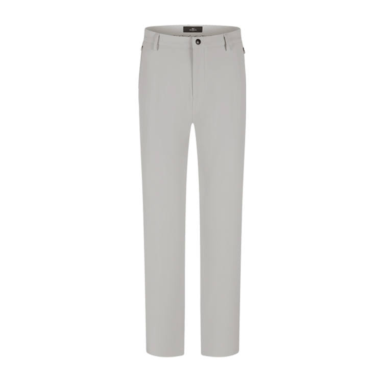 SEPTWOLVES Casual Pants Men's Light Gray Moderate Slim Fit Pants