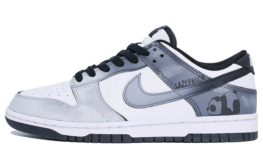 Nike Nike Dunk Abrasion Resistant Slip Resistant Low top Skateboard Shoes Unisex Black White