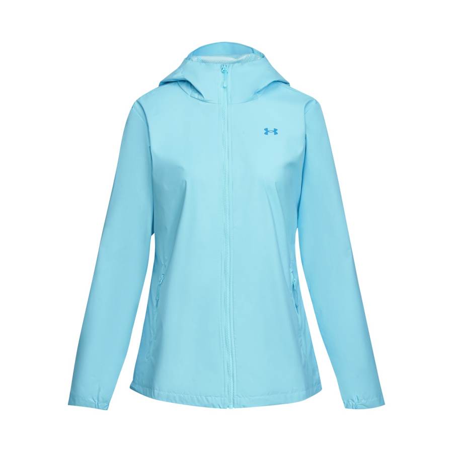 Under Armour Jackets Women's Stream Blue 494 Hooded Non Detachable Moderate Other