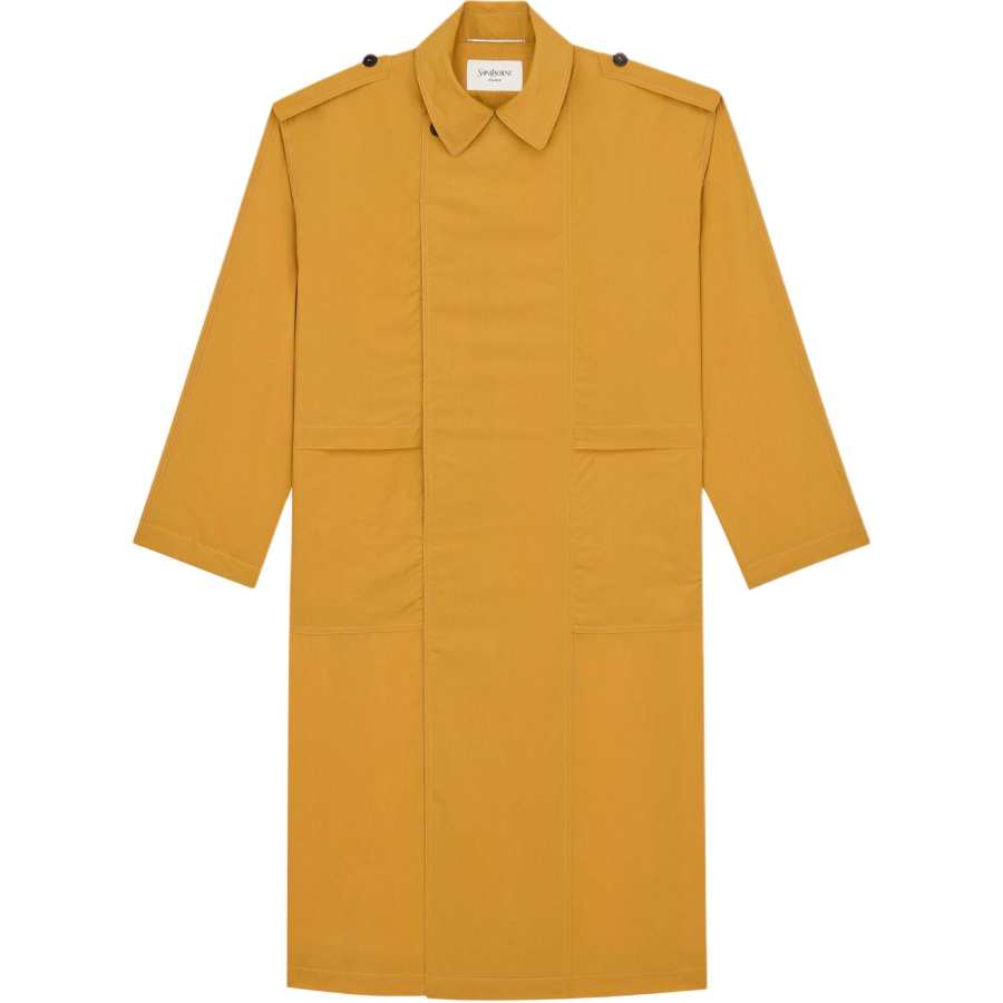 SAINT LAURENT Trench Coat Men's