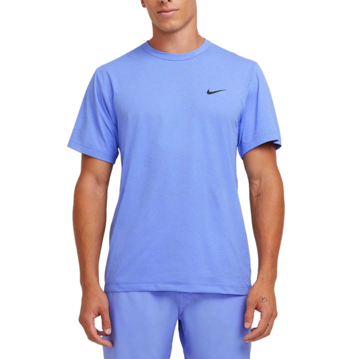Nike Nike HYVERSE T Shirts Men's Royal Pulse/Black Crew Neck Moderate
