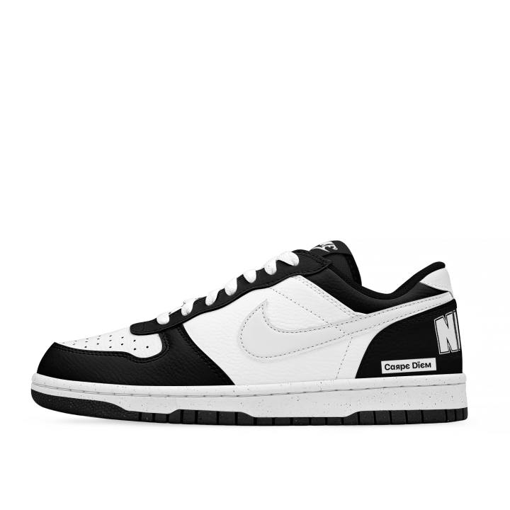 Nike Nike Big Thermal Cushioning Abrasion Resistant Low top Skateboard Shoes Unisex Black