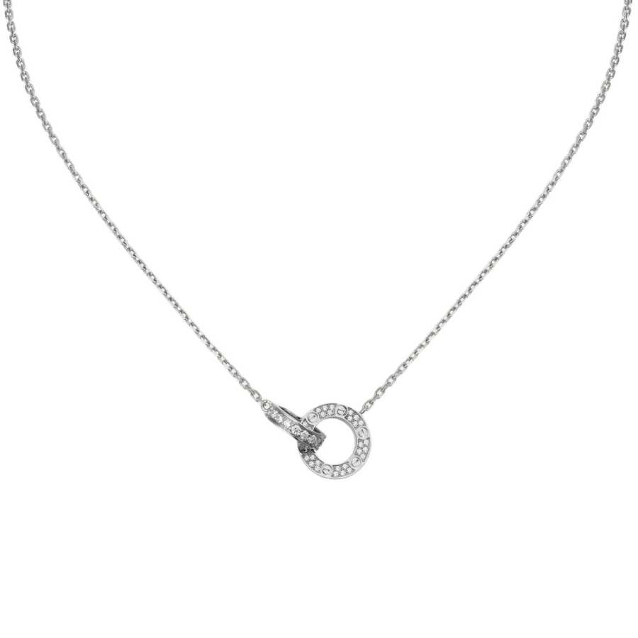 CARTIER Love Necklace Collection Diamond Necklaces Women's
