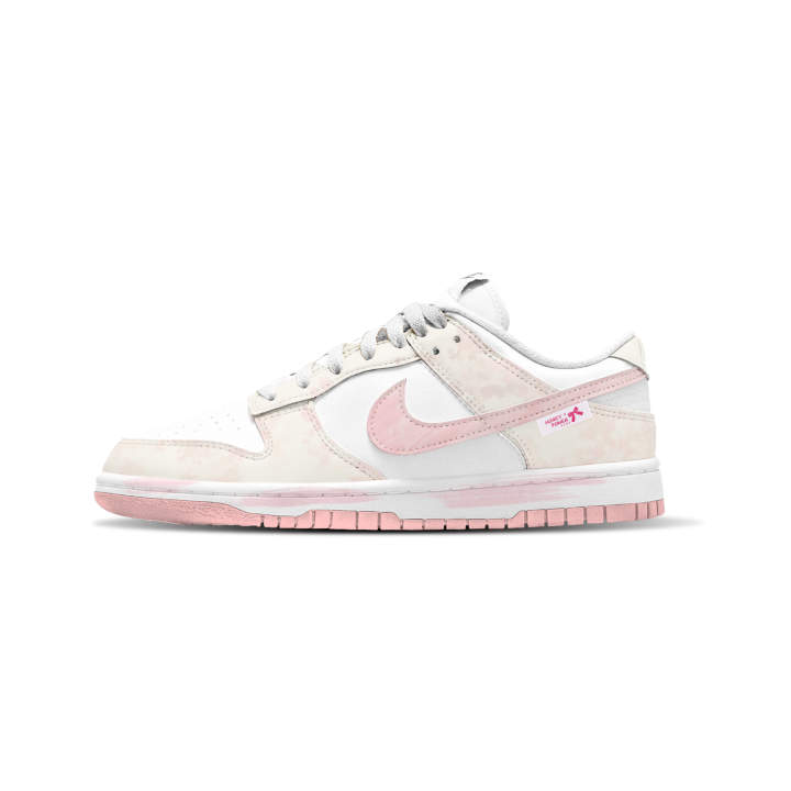 Nike Nike Dunk Bunny Love Letter Cushioning Lightweight Low top Skateboard Shoes Women's