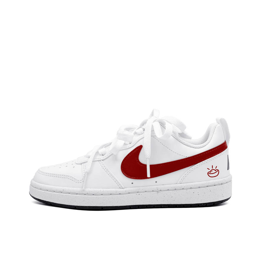 Nike Nike Court Borough Sycee Lai Synthetic Leather Abrasion Resistant Abrasion Resistant Low top Skateboard Shoes