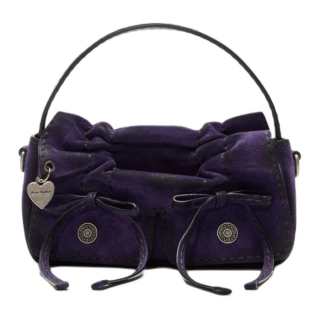 Acne Studios Calfskin Crossbody Handbag Extra Mini Women's Purple