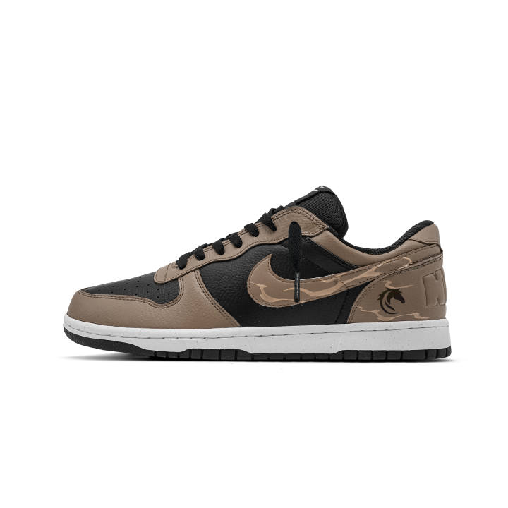 Nike Nike Big Mocha Pony, Horse Year Limited CNY Coverage Thermal Abrasion Resistant Breathable Low top Skateboard Shoes