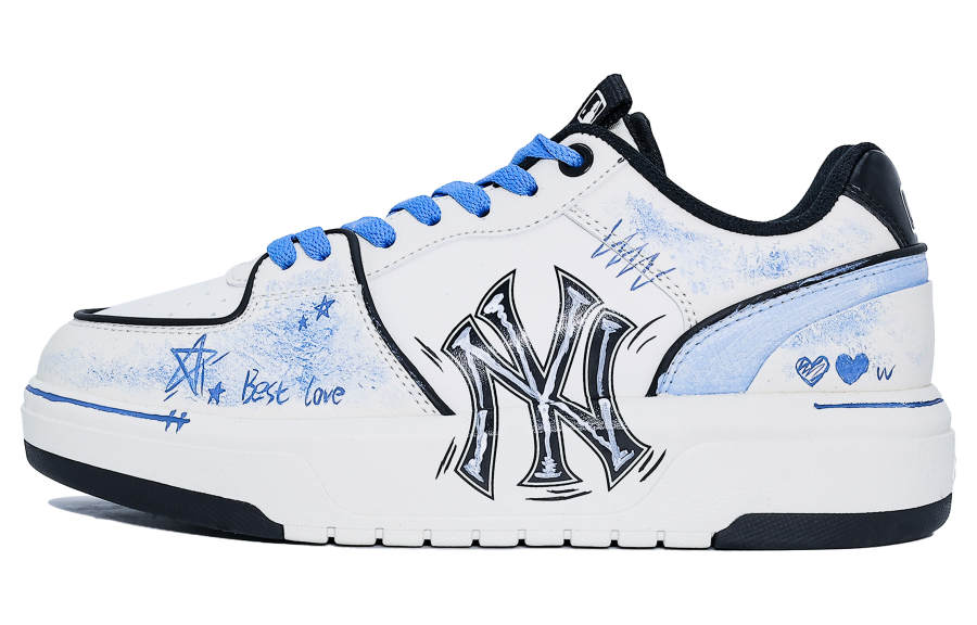 MLB Chunky Liner Height Increasing Abrasion Resistant Height Increasing Abrasion Resistant Low top Skateboard Shoes
