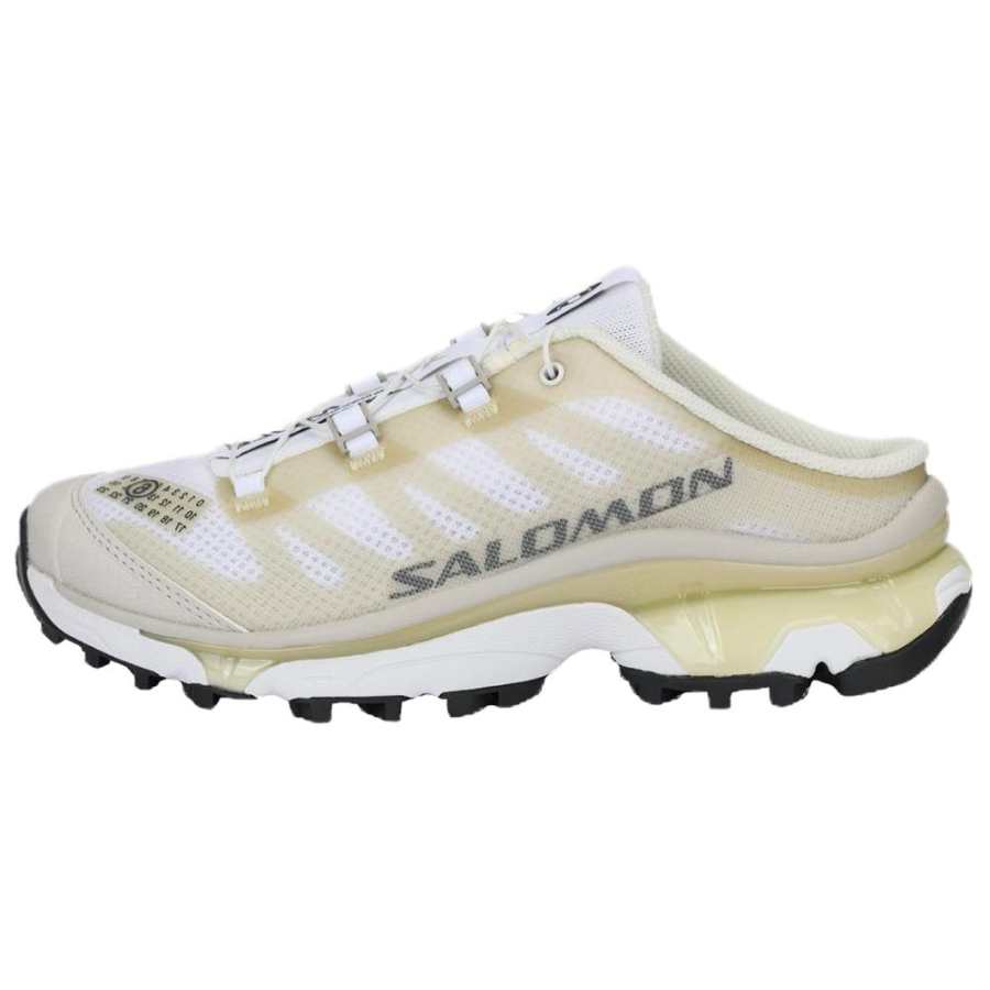 MM6 Maison Margiela x SALOMON Rubber Sole Closed Toe Slippers Women's Beige