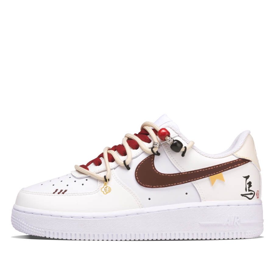 Nike Nike Air Force 1 Galloping Towards Success Leather Abrasion Resistant Slip Resistant Abrasion Resistant Slip Resistant