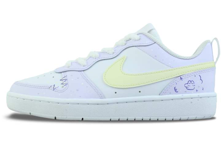 Nike Nike Court Borough Low top Kids' Skateboarding Shoes Light Teenagers