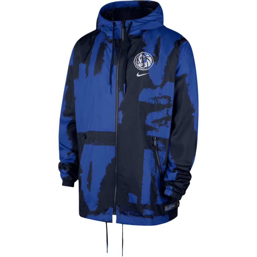 Nike Nike Dallas Mavericks Courtside Men's Nike Nba Club Woven Full-Zip Jacket