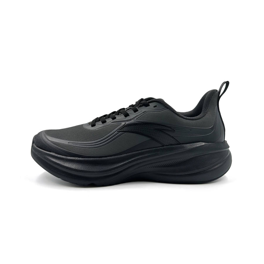 Anta Cloud Path Cushioning, Wear Resistant Low top Casual Running Shoes Men's Gray
