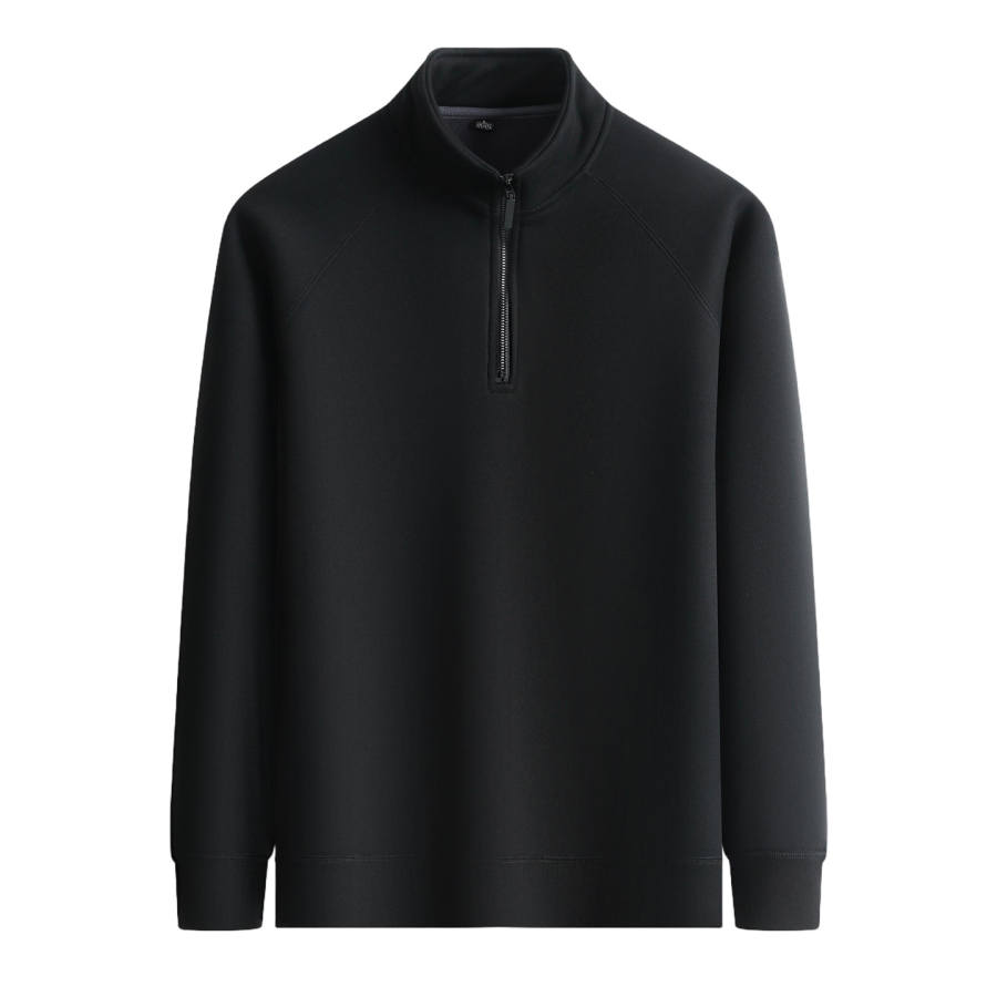 Hodo Sweatshirts Unisex Stand Collar Moderate Regular