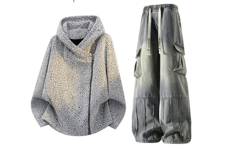 GWAF Casual Sportswear Unisex Hooded Moderate