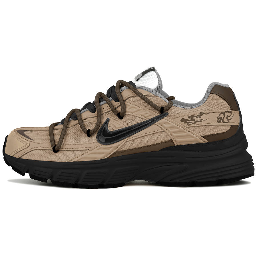 Nike Nike Initiator Cushioning Slip Resistant Cushioning Slip Resistant Low top Casual Running Shoes Unisex Black Brown