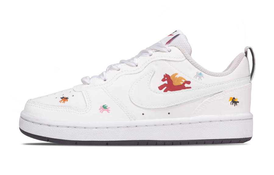 Nike Nike Court Borough Leather Slip Resistant Abrasion Resistant Slip Resistant Abrasion Resistant Low top