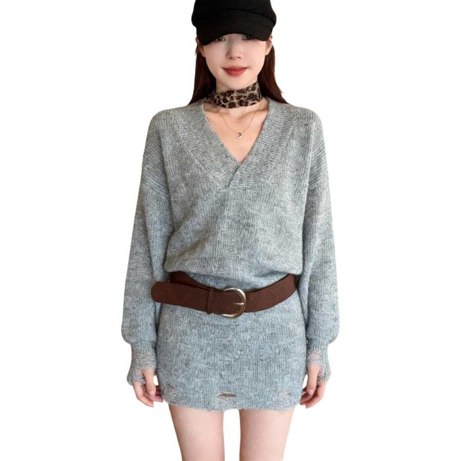 VENICEW Long Sleeved Dress Women's