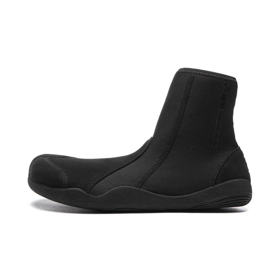 Li-Ning Li Ning Cushioning, Wear Resistant High top Casual Shoes Unisex Black