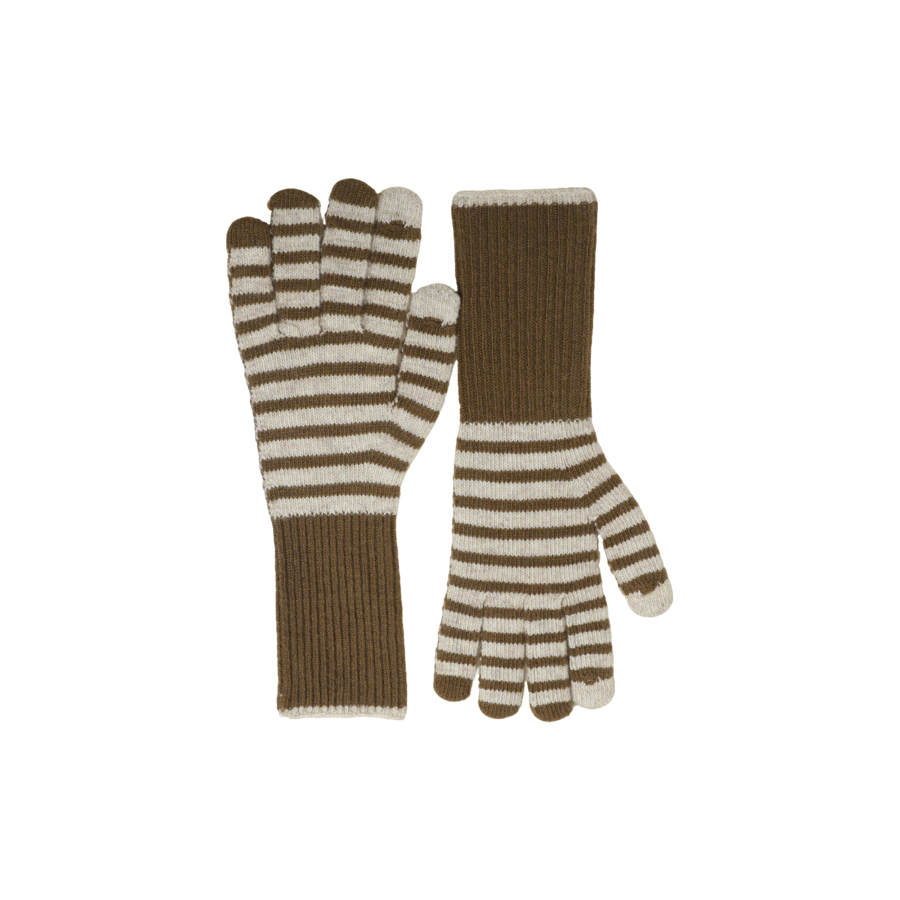 Barbie Acrylic Knit Gloves Women's