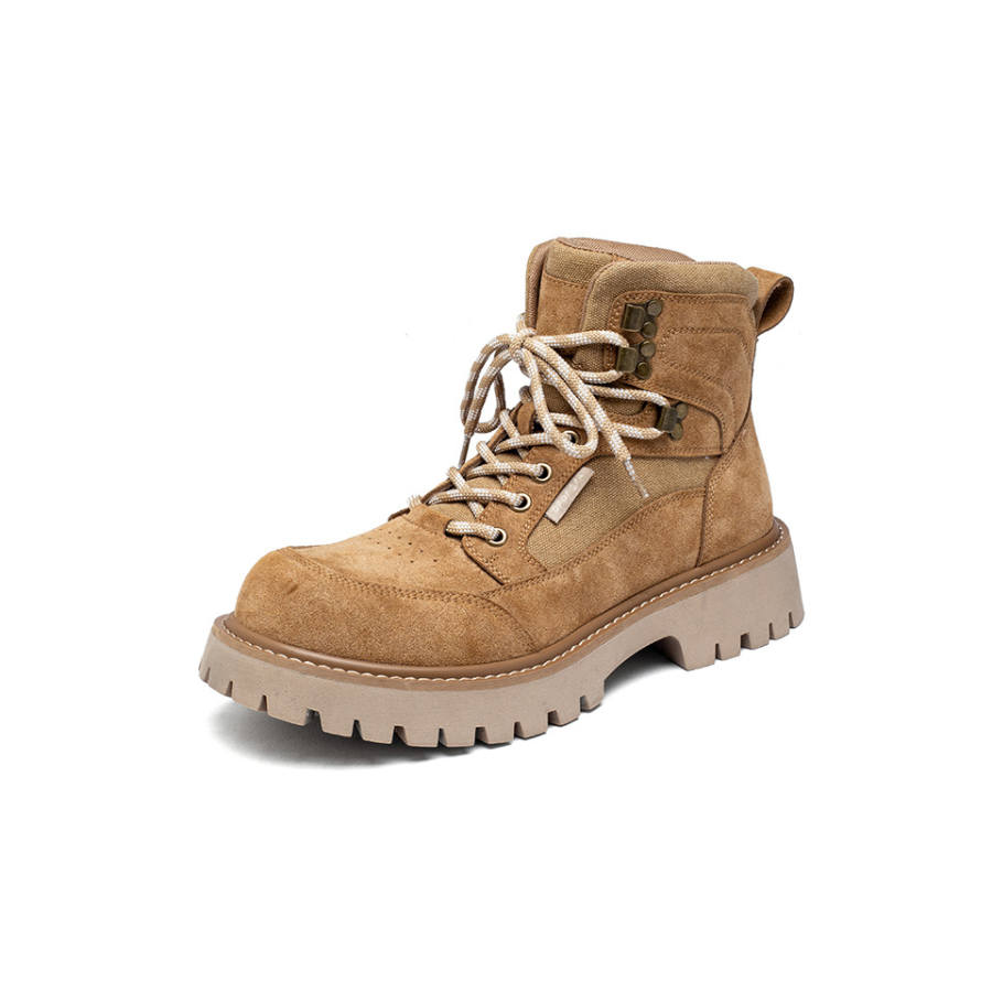 Lanza Lanza Combat Boots Men's Brown/Khaki