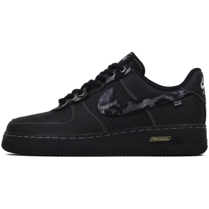 Nike Nike Air Force 1 Abrasion Resistant Abrasion Resistant Low top Skateboard Shoes Unisex Black