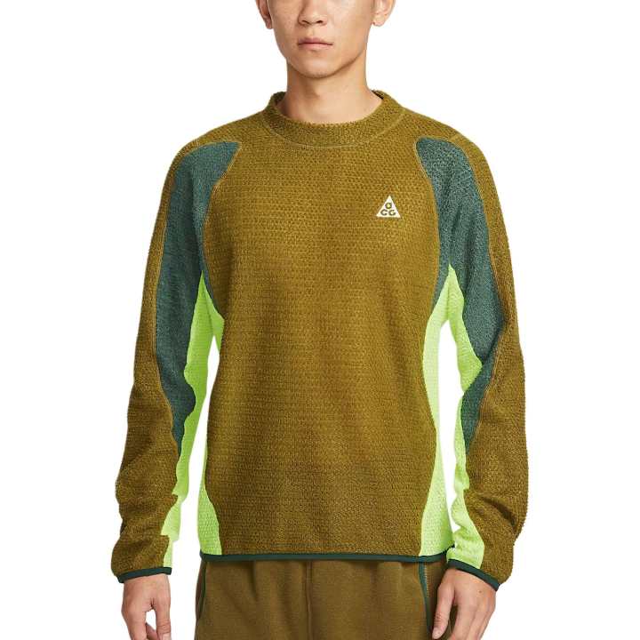 Nike Nike ACG Fleece Lined Crew Neck Loose Fit Pullover Long Sleeved Sweatshirt Men's