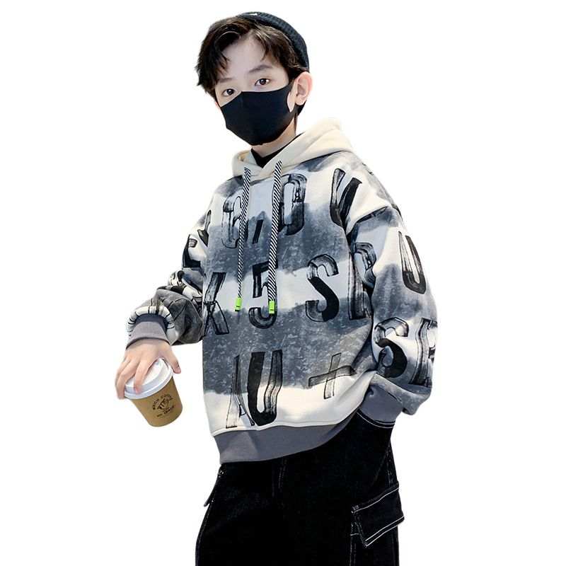 PLANDOO Kids Sweatshirts Hooded Thickened