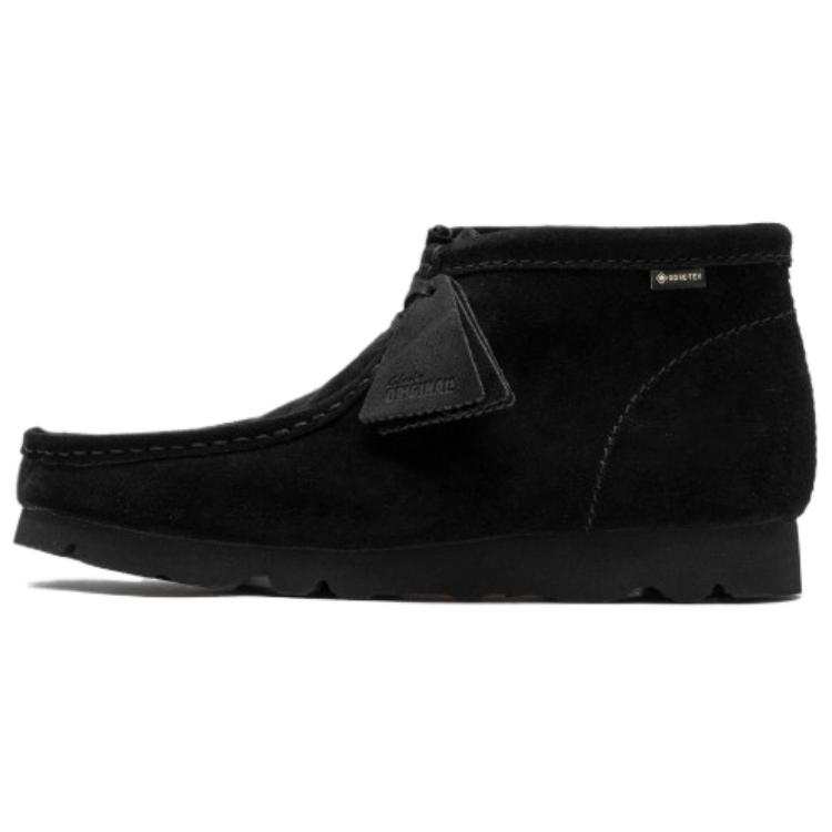 Clarks Clarks Cow Split Leather Casual Shoes Men's Black