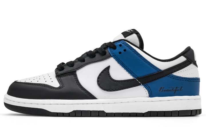 Nike Nike Dunk Mountains And Islands And Seas Cushioning Lightweight Slip Resistant Low top Skateboard Shoes Unisex