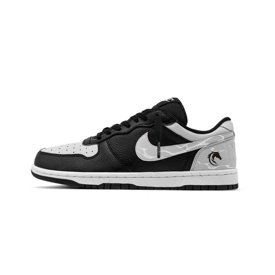 Nike Nike Big Gray Horse Miracle, Horse Year Limited Coverage Thermal Abrasion Resistant Breathable Low top Skateboard Shoes