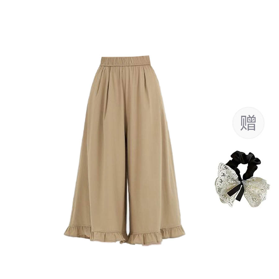 CPAURA Casual Pants Women's Thin Straight Fit Pants