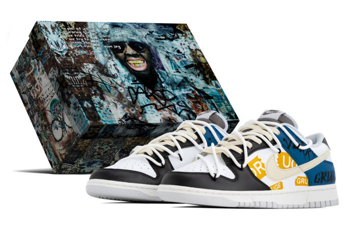 Nike Nike Dunk Box, Hook Abrasion Resistant Slip Resistant Abrasion Resistant Slip Resistant Low top Skateboard Shoes Men's