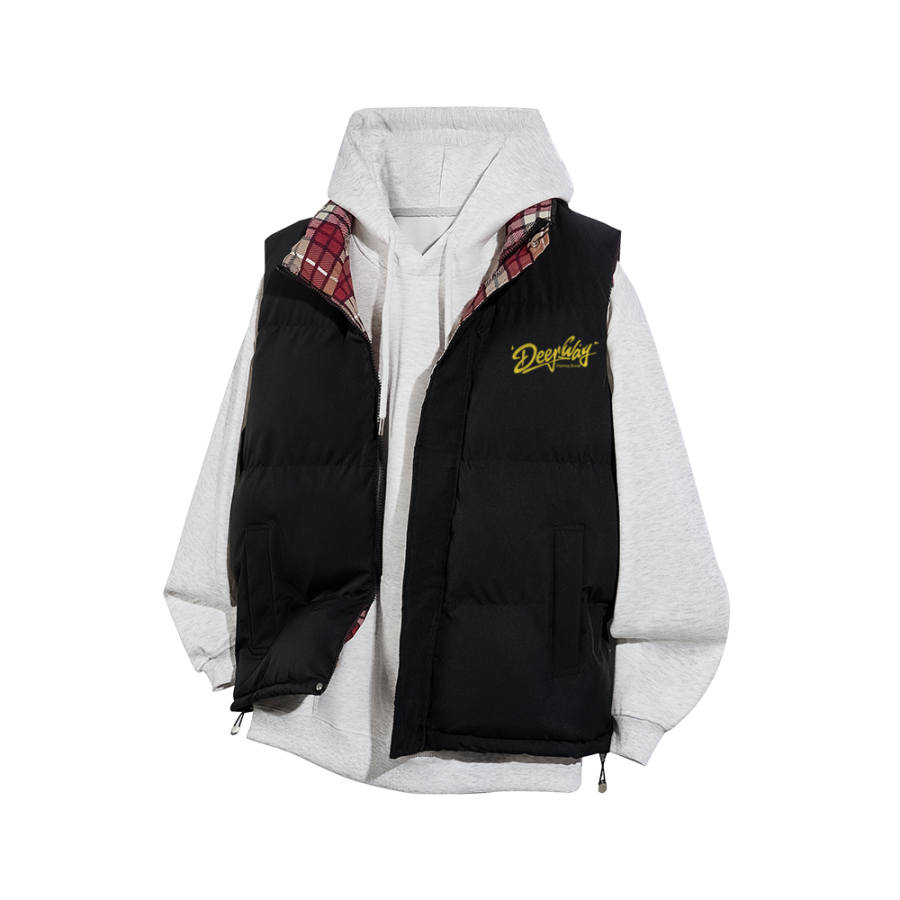 DEERWAY Vests Unisex Stand Collar Moderate Urban Techwear