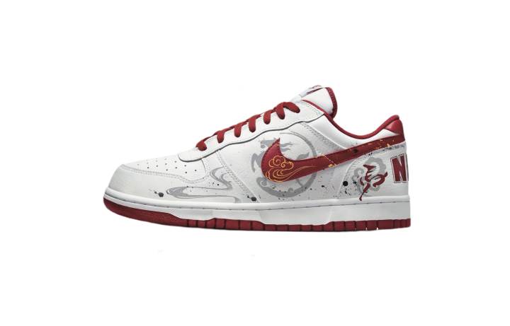 Nike Nike Big Low top Skateboard Shoes Men's Red