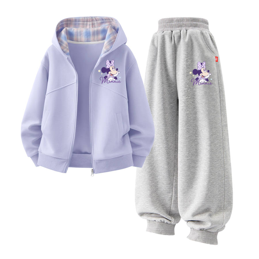 Disney Kids Casual Sportswear Crew Neck Moderate