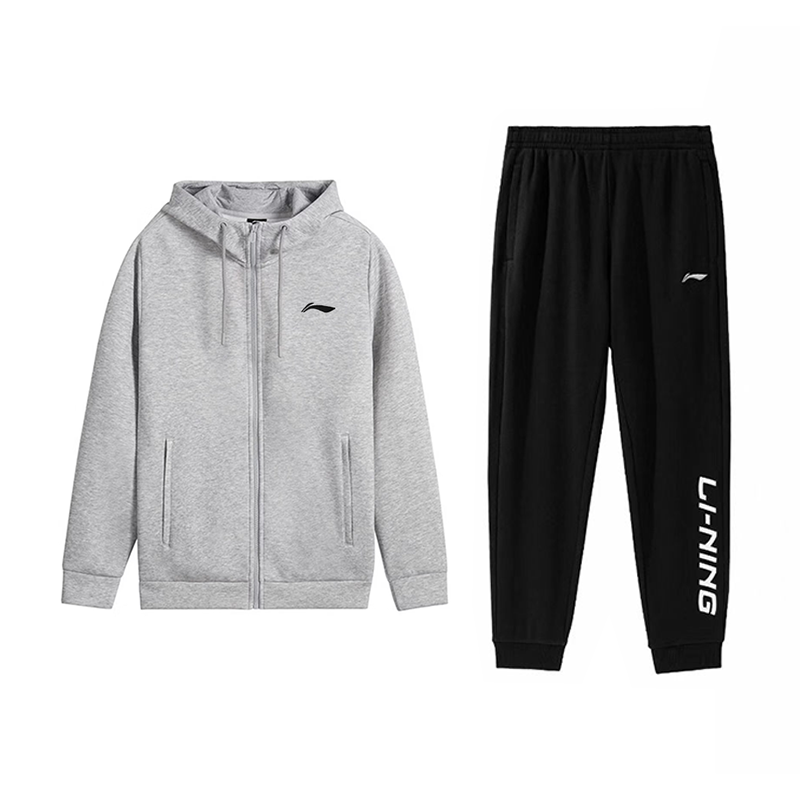 Li-Ning Li Ning Casual Sportswear Unisex Coin Gray+Black
