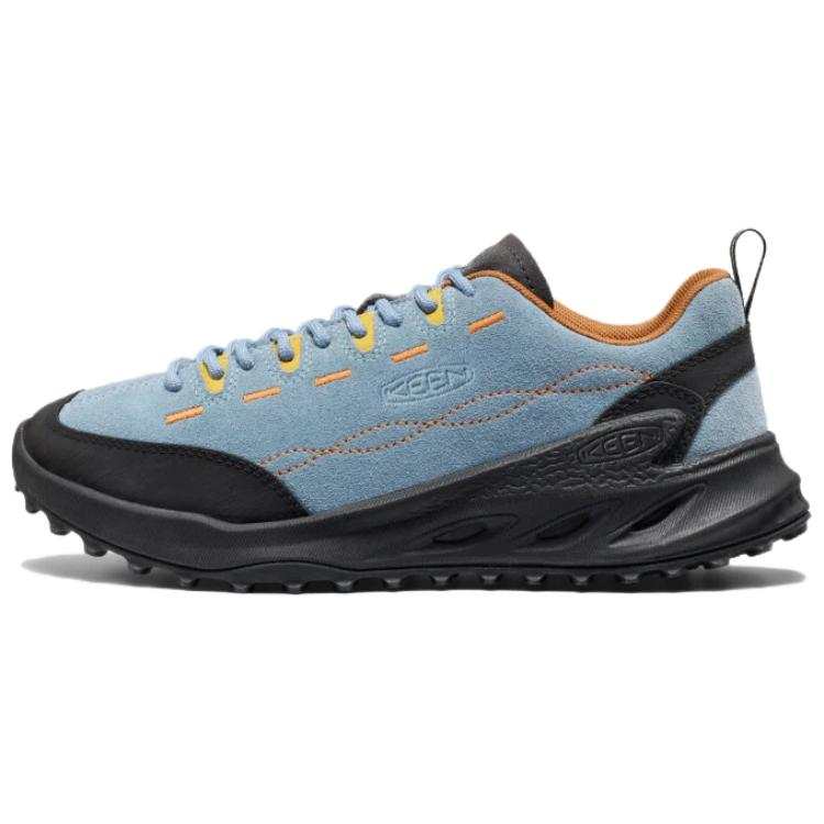 Keen Jasper Zionic Leather Comfortable Breathable Support Lightweight Grip Hiking Shoes Women's Blue