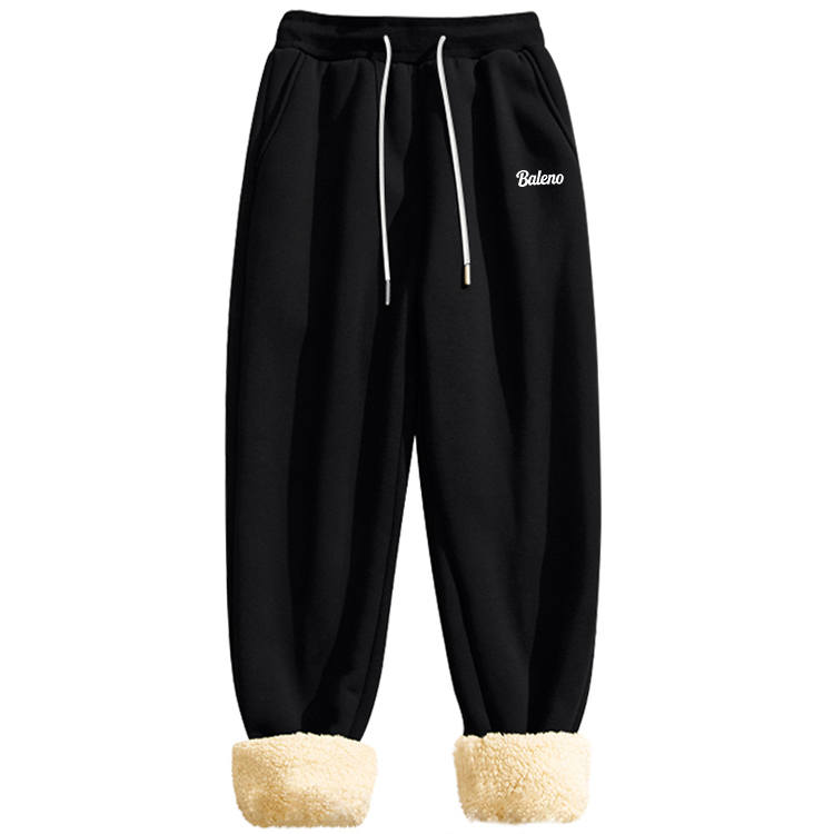 BALENO Casual Pants Women's Thickened And Fleece Lined Heavyweight
