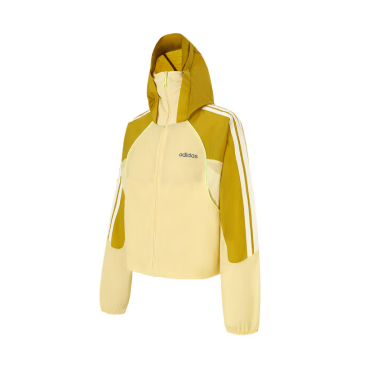 Adidas Adidas Jackets Women's Yellow Hooded Moderate Other