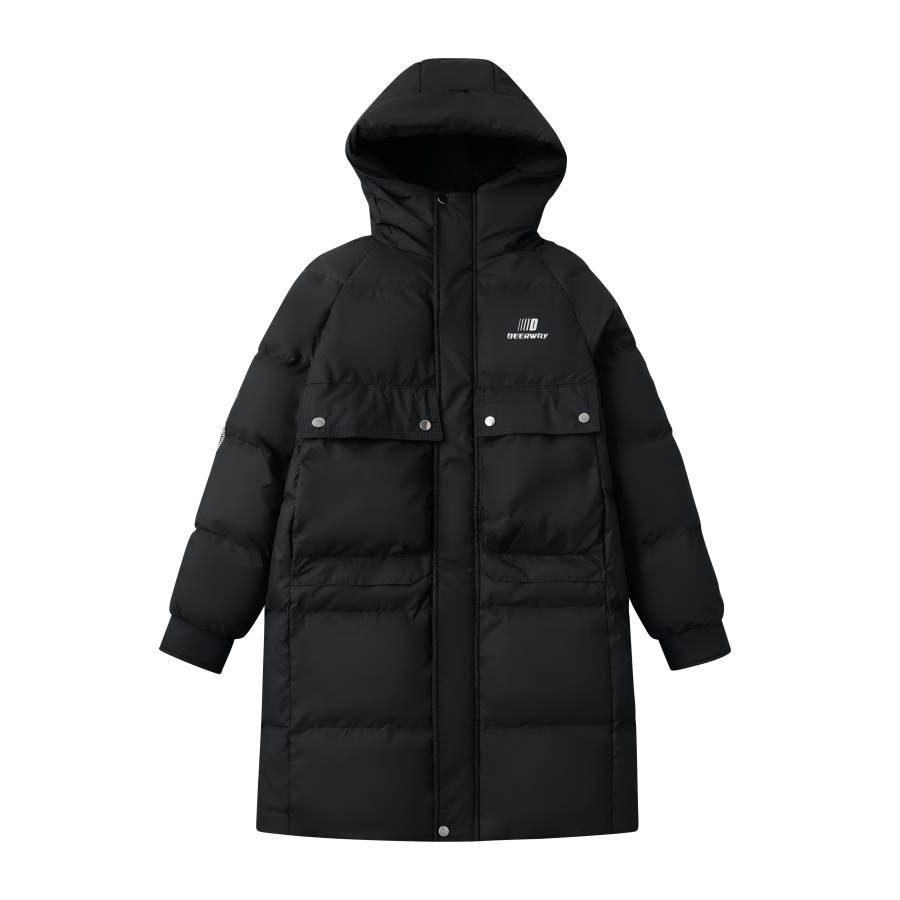 DEERWAY DEERWAY Down Jackets Unisex Hooded Moderate