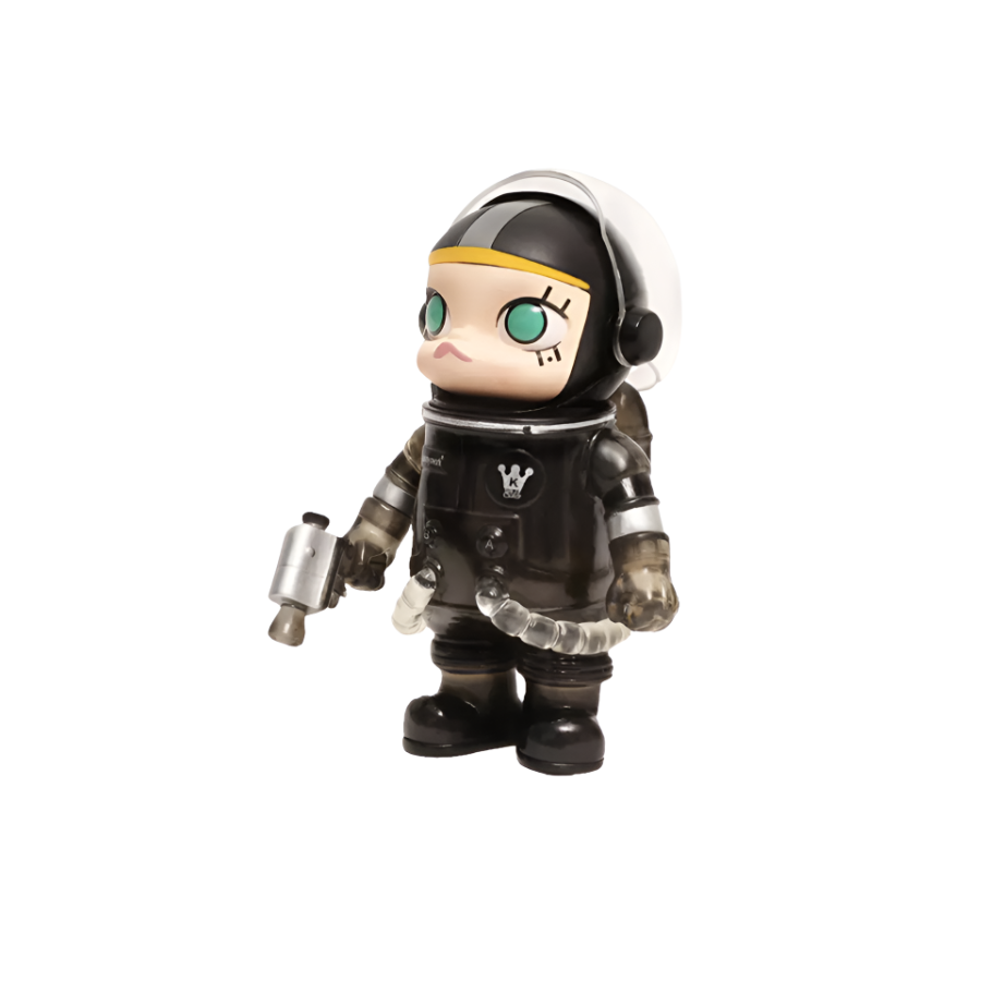 POP MART POP MART Astronaut Molly Obsidian Trendy Figures 8.5cm