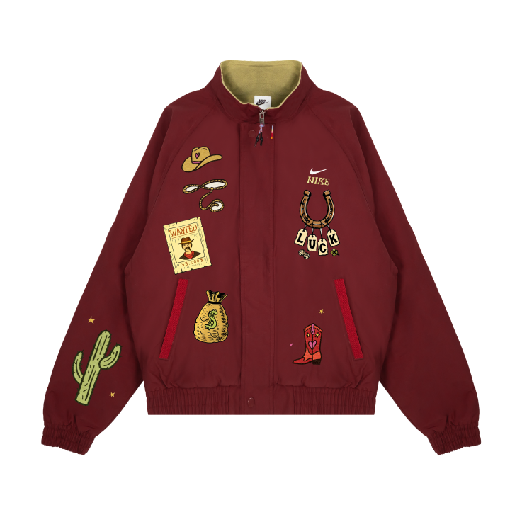 Nike Nike Jackets Unisex Dark Team Red Stand Collar Moderate Other