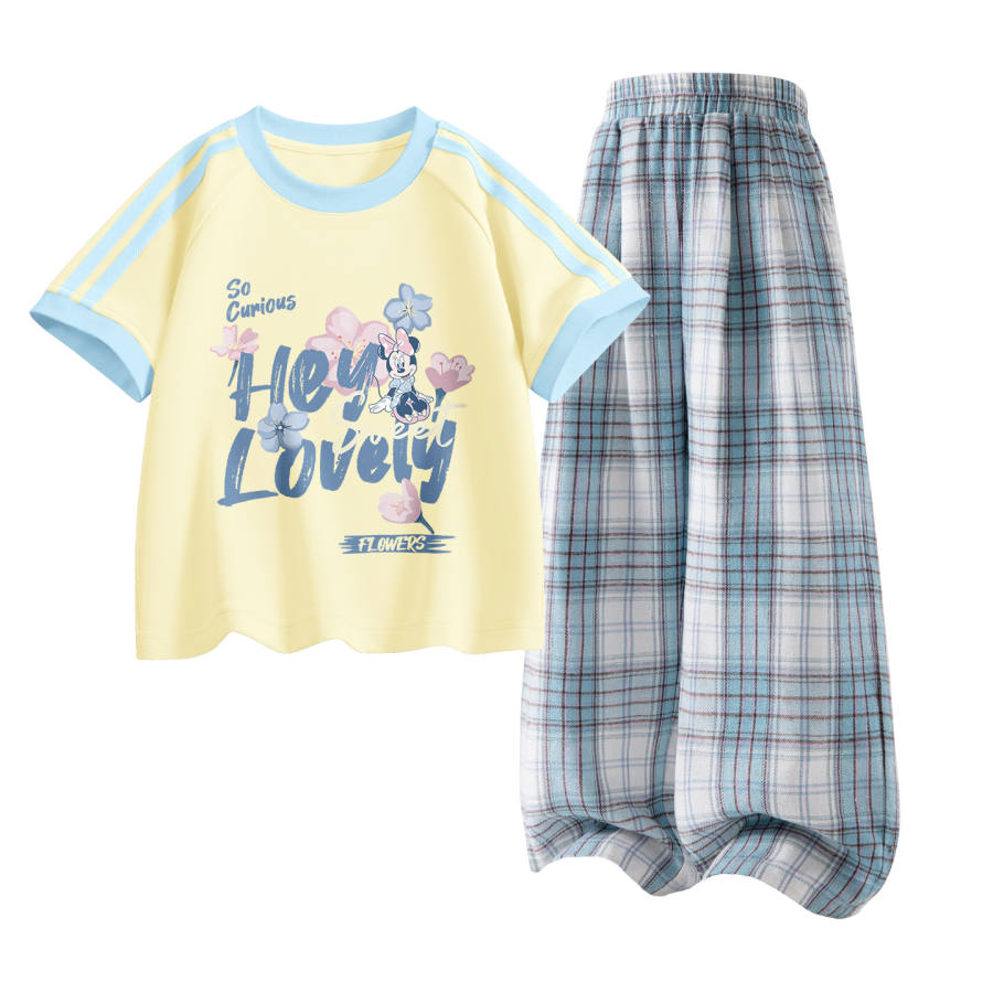 Disney Kids Casual Sportswear Crew Neck Thin