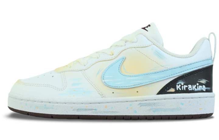 Nike Nike Court Borough Low top Kids' Skateboarding Shoes White Unisex